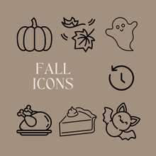 Load image into Gallery viewer, TINY ICONS -FALL