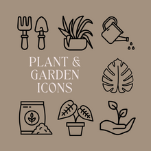 Load image into Gallery viewer, TINY ICONS - PLANT & GARDEN