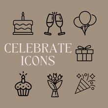 Load image into Gallery viewer, TINY ICONS - CELEBRATE