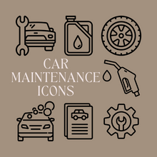 Load image into Gallery viewer, TINY ICONS - CAR MAINTENANCE