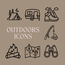 Load image into Gallery viewer, TINY ICONS - OUTDOORS
