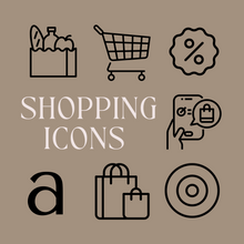 Load image into Gallery viewer, TINY ICONS - SHOPPING