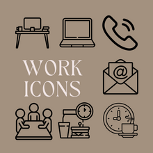 Load image into Gallery viewer, TINY ICONS - WORK