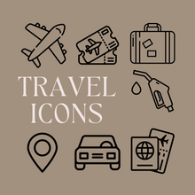 Load image into Gallery viewer, TINY ICONS - TRAVEL