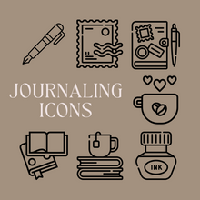 Load image into Gallery viewer, TINY ICONS - JOURNALING