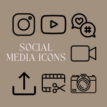 Load image into Gallery viewer, TINY ICONS - SOCIAL MEDIA