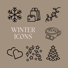Load image into Gallery viewer, TINY ICONS - WINTER
