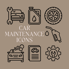 Load image into Gallery viewer, TINY ICONS - CAR MAINTENANCE
