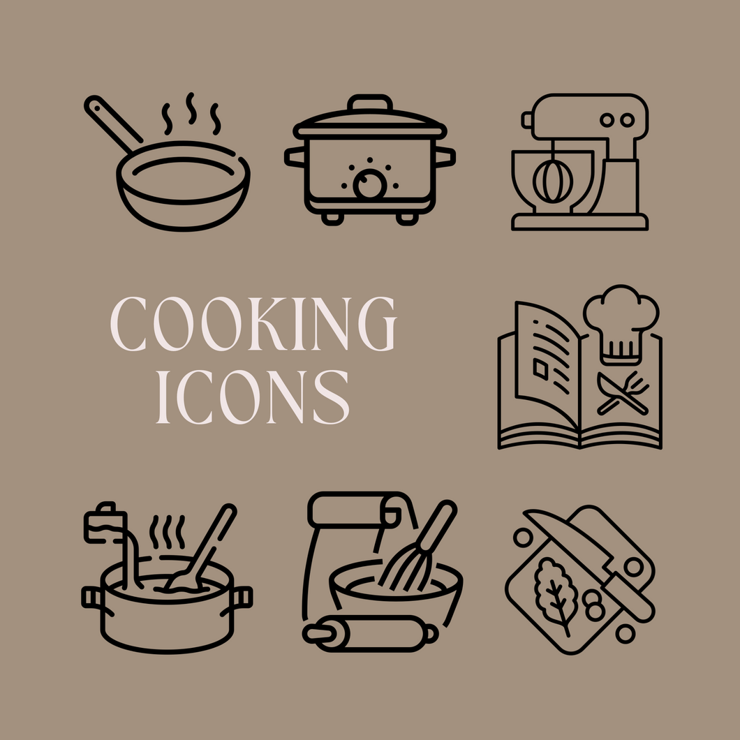 TINY ICONS - COOKING