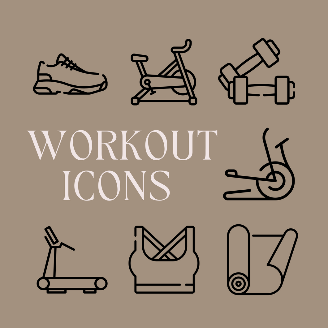 TINY ICONS - WORKOUT