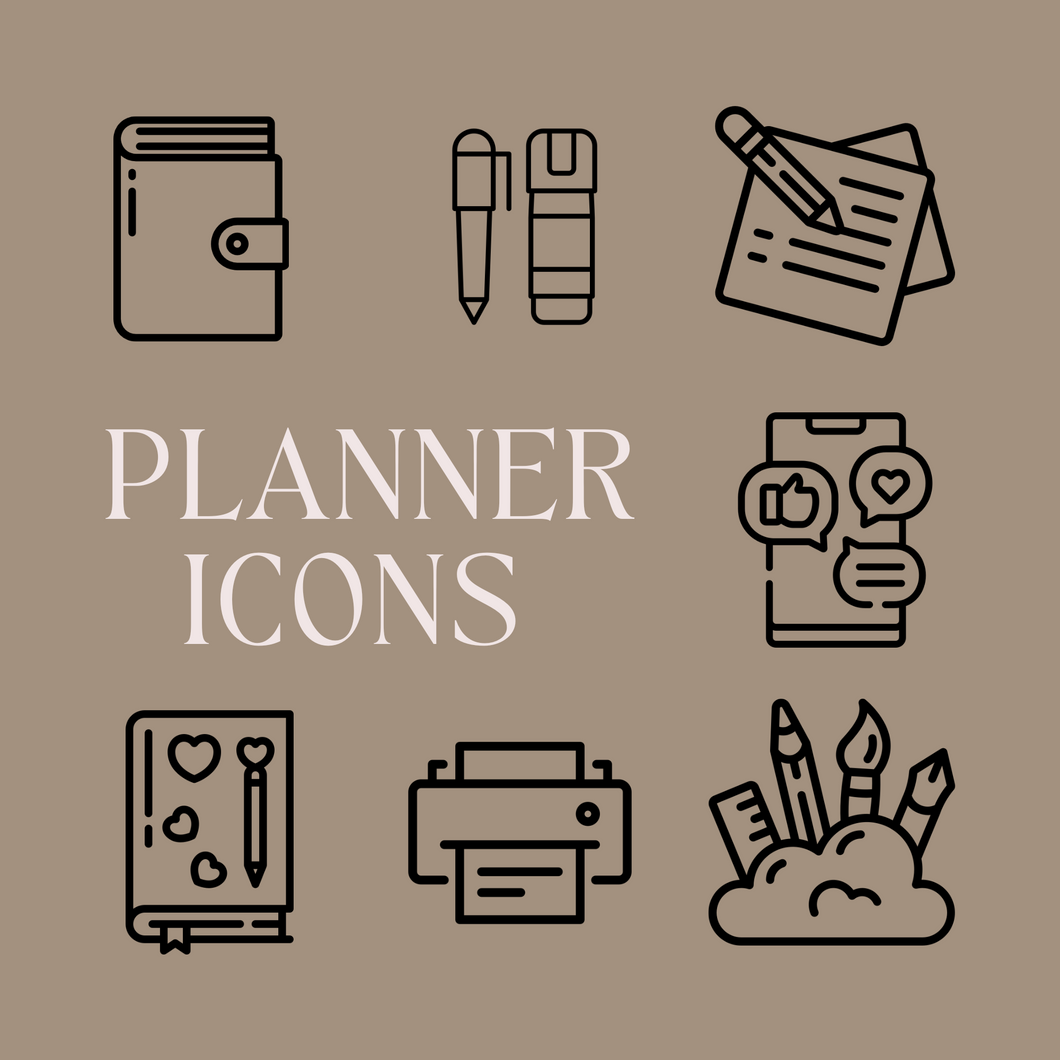 TINY ICONS - PLANNER