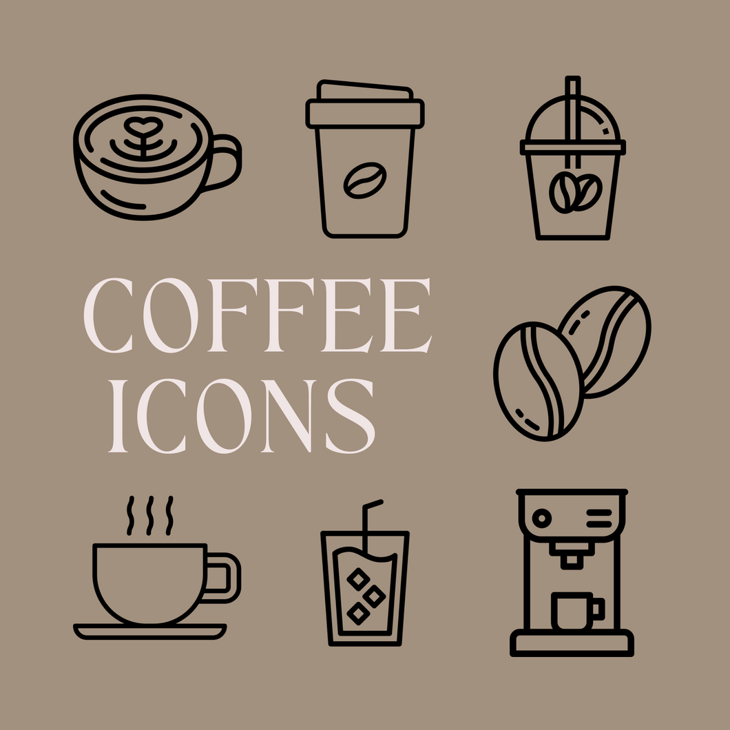 TINY ICONS - COFFEE