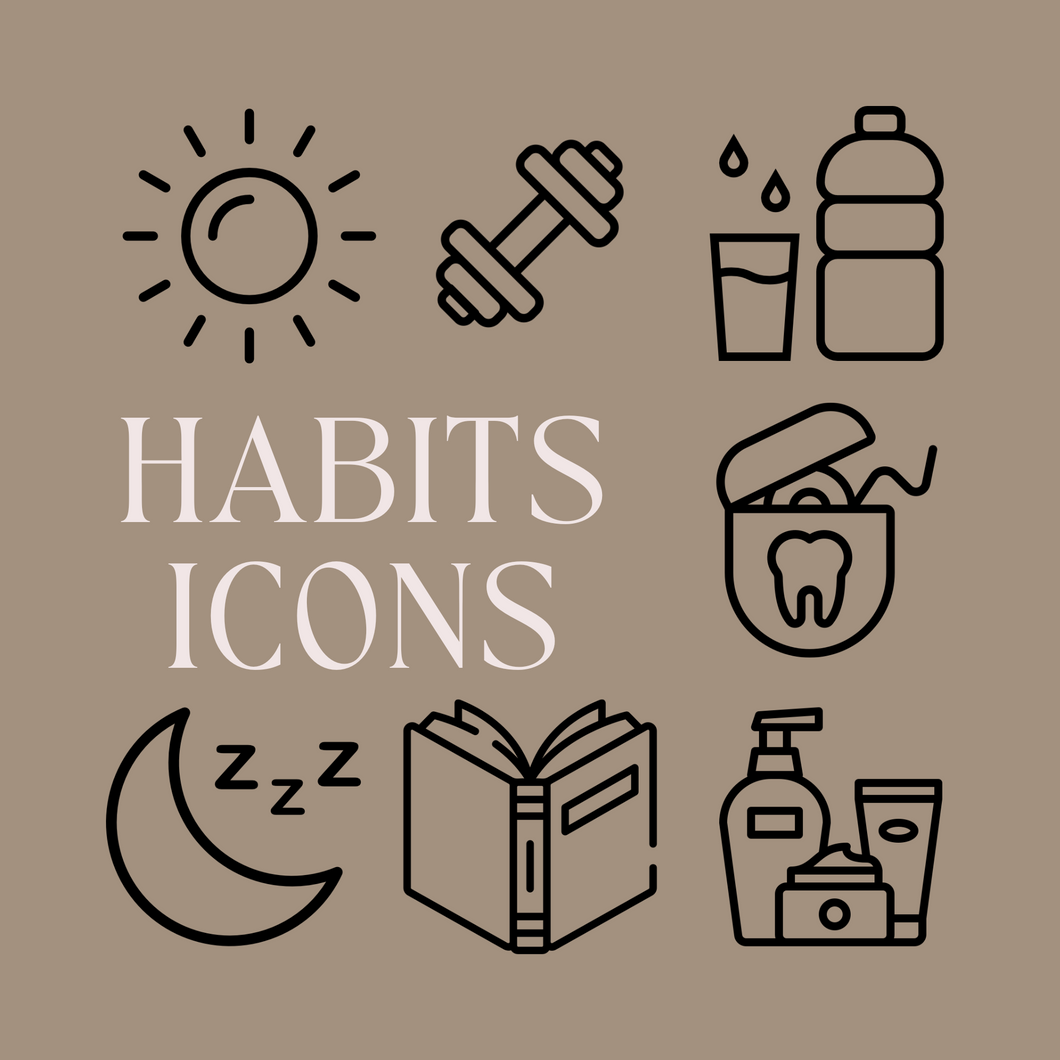 TINY ICONS - HABITS