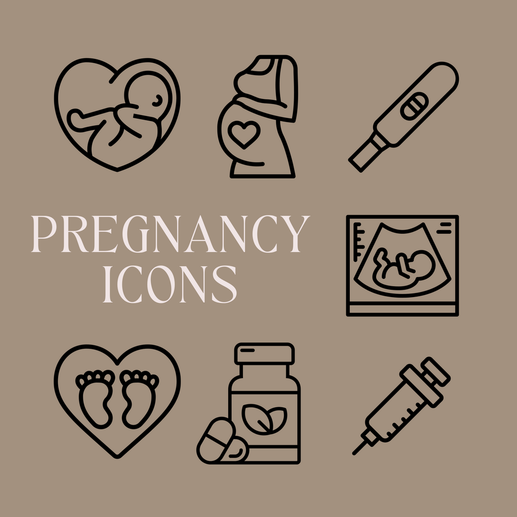 TINY ICONS - PREGNANCY