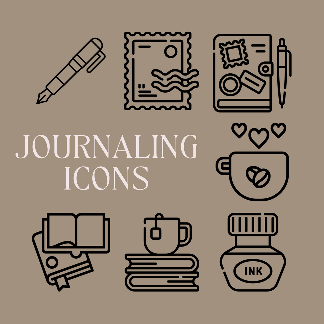 TINY ICONS - JOURNALING
