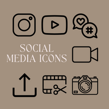 Load image into Gallery viewer, TINY ICONS - SOCIAL MEDIA
